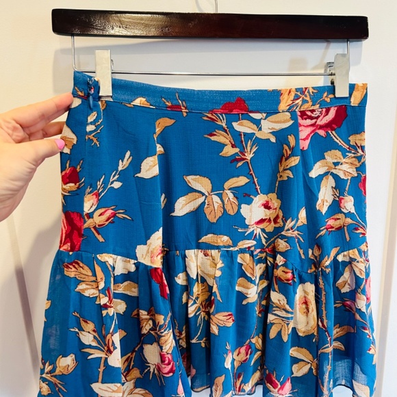 Urban Outfitters Spring Floral Mini Skirt - Picture 3 of 3